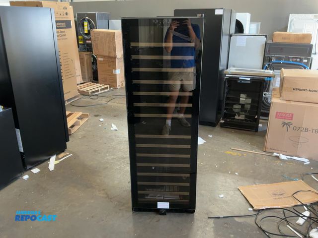 Lot 2-67713 - Scratch & Dent Vinotemp EL-142TSST 155-Bottle Dual-Zone Wine Cooler