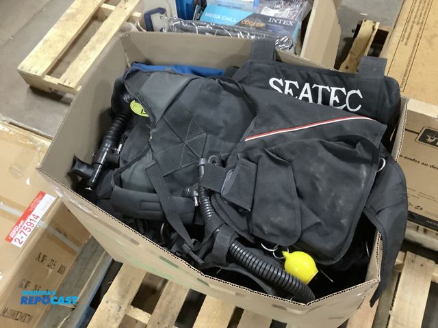 Lot 2-75577 - (8) various sized Scuba diving gear backpacks, brands include scuba pro, tusa voyager, U. S divers, ...