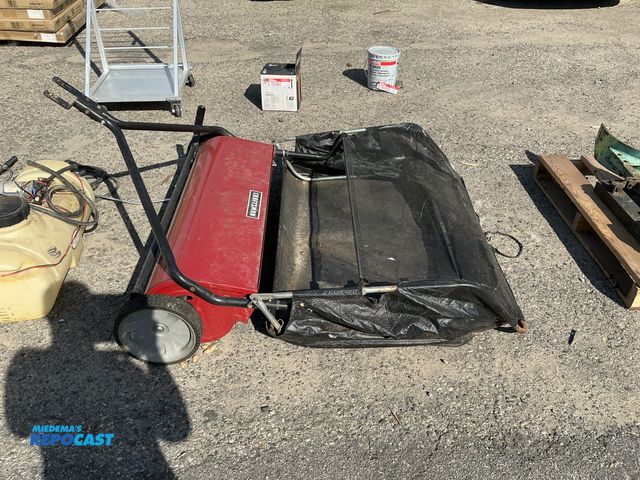 Lot 2-76961 - Craftsman lawn sweeper pull behind.