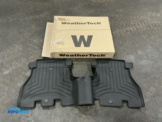 Lot 2-93836 - Weather Tech black leather floor line floor mat