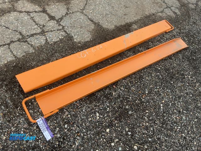 Lot 2-33590 - (2) New 76” Fork Extensions, 6” Wide