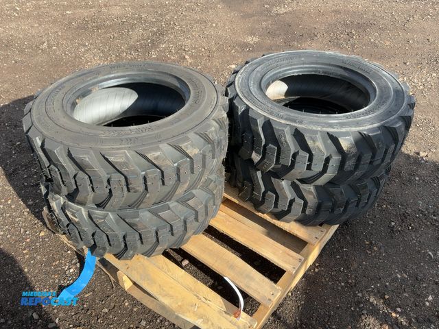Lot 2-42987 - (4) New BKT Skid Power S/K Size 10-16.5 Skid Steer Tires, 10 Ply Rating