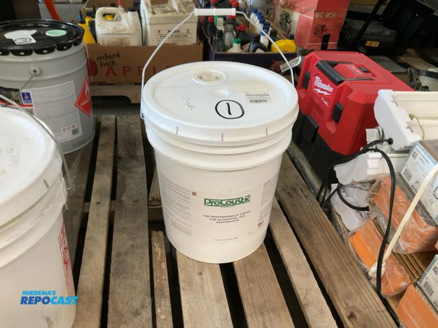 Lot 2-99775 - 5 gallon bucket of ProCoustic tile coat
