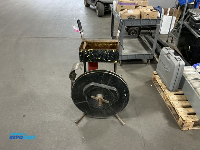 Lot 2-25252 - Steel Strapping Cart, Holds max 1 1/2”