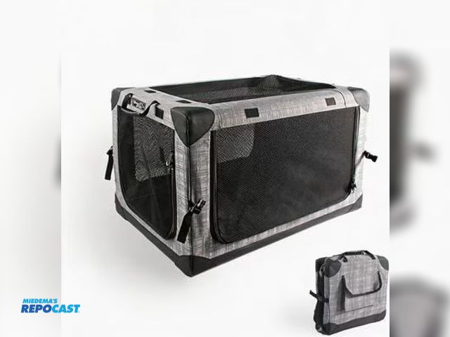 Lot 2-95155 - AFP Travel Dog Easy-go Collapsible Pet Crate 32” x 23” x 23”