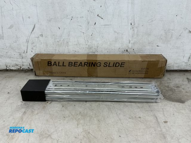 Lot 2-71892 - 2 seta 16" ball bearing slides