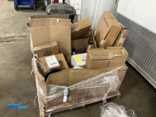 Lot 2-10016 - Skid of misc truck parts