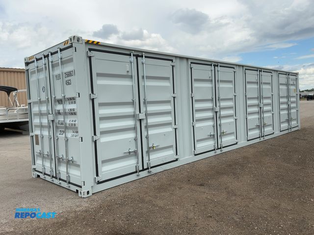 Lot 2-44884 - 2026 40’L x 8’W x 9’ 6”T High Cube Shipping/Ground Container, swing doors on one end and four sets o...