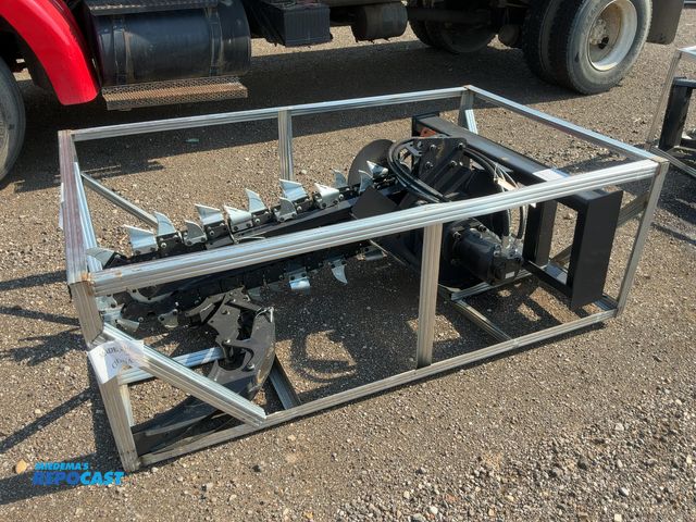 Lot 2-44027 - New JCT Trencher Skid Steer Attachment, Universal Quick Attach, Approx. 36” Trench Depth and 8” Tren...