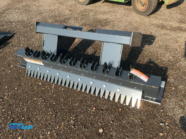 Lot 2-40643 - New Wolverine Model RPR-12-72W Ripper Skid Steer Attachment, Universal Quick Attach, has (6) ripper ...