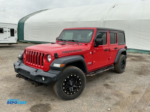 Lot 2-70602 - 2020 Jeep Wrangler Unlimited Sport SUV 4x4
