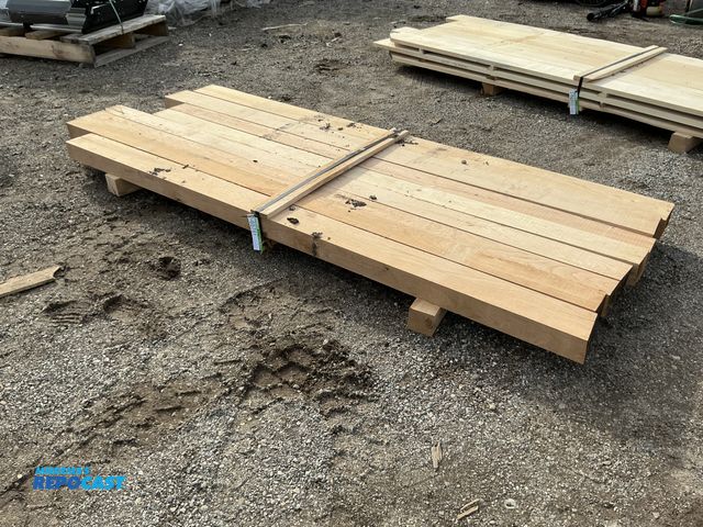 Lot 2-65761 - Layer of 3-1/2 thick Cherry Boards - approx. 43"wide x 8-9' long