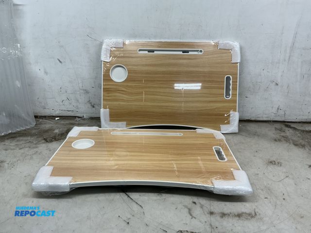 Lot 2-92076 - Lot of (2) rainbean foldable laptop desks