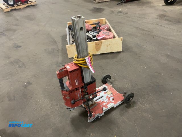 Lot 2-22853 - Hilti DD-250E Core Drill, vacuum base stand but missing vacuum pump, 115 volt, Non-Working