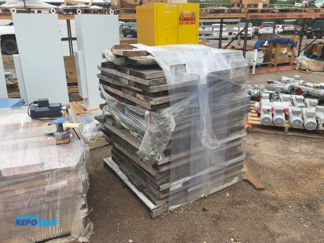 Lot 2-24881 - Skid lot of various size wood pieces