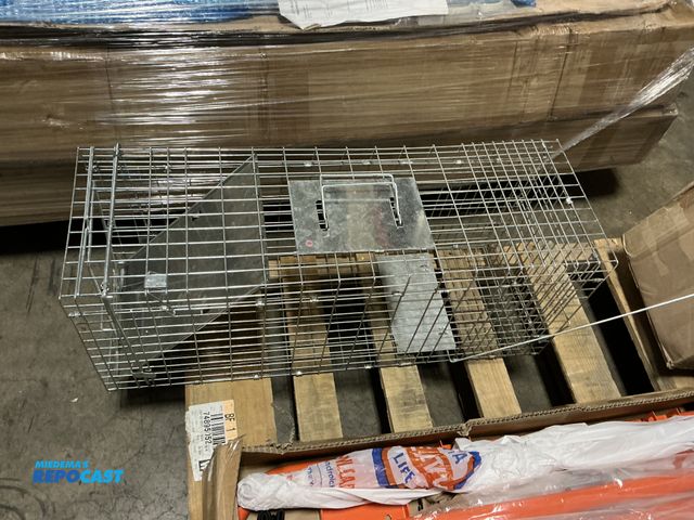 Lot 2-69537 - (1) Metal Rat Trap, approx 2’ Long