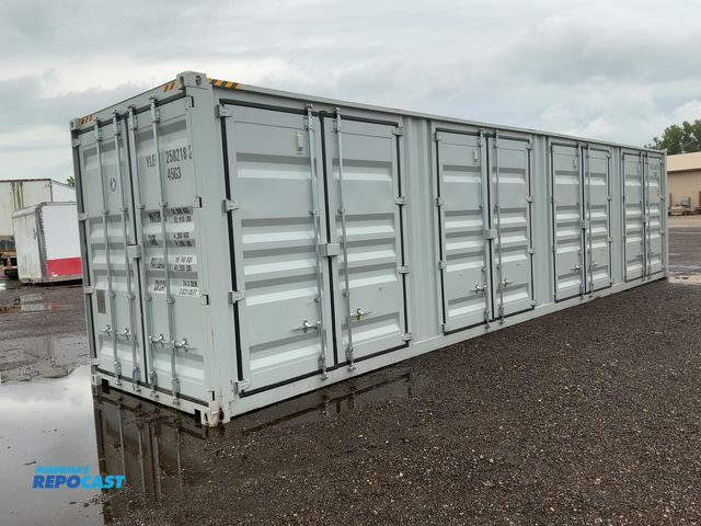 Lot 2-40862 - 2026 40’L x 8’W x 9’ 6”T High Cube Shipping/Ground Container, swing doors on one end and four sets o...