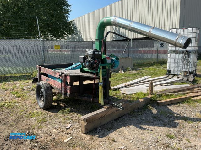 Lot 2-23834 - Billygoat 12hp DL Series Debris Loader on a trailer