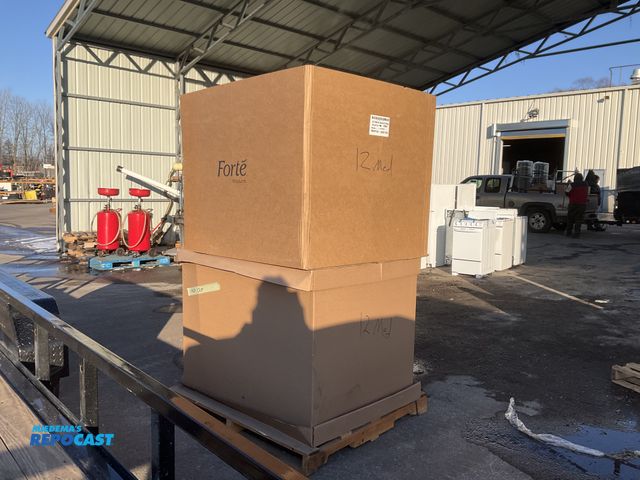 Lot 2-94766 - Lot of (2) large boxes of forte products plastic squares approx. 13.5” x 13.5” x 15”