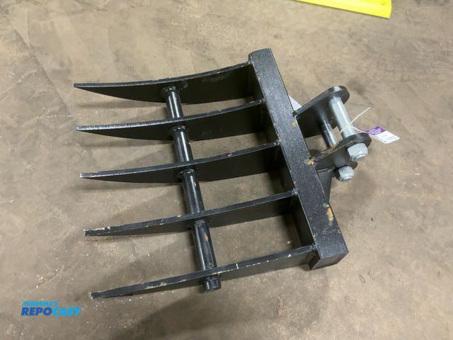Lot 2-33512 - New SDLANCH 18” Wide Rake Attachment for Chinese Mini Excavator
