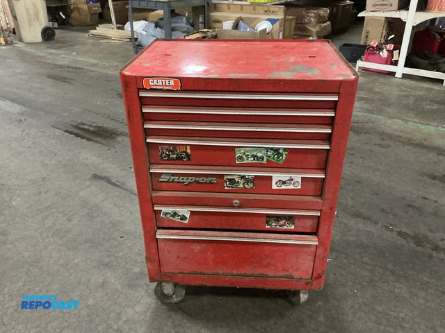 Lot 2-17213 - Snap-On Metal Rolling Tool Chest, 27”W x 20”D x 38”H