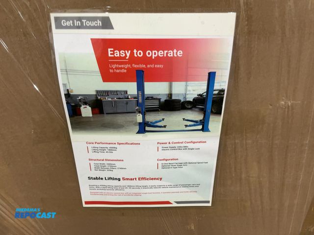 Lot 2-21882 - New SDLANCH Model TPL Two Post Lift, 4500 KG Lifting Capacity, 1800mm Lifting Height, 220/380 Volt E...