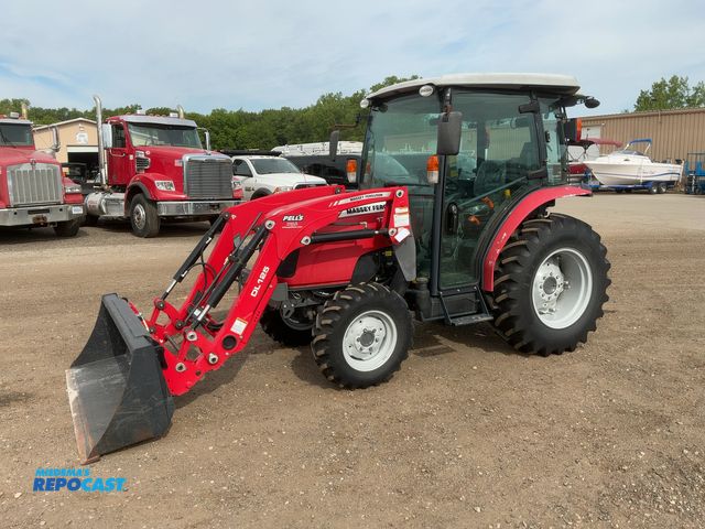 Lot 2-22770 - 2019 Massey Ferguson 1740M Compact Utility Tractor with Loader Attachment