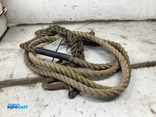 Lot 2-92029 - Super Heavy Duty 20 foot pulling ropе