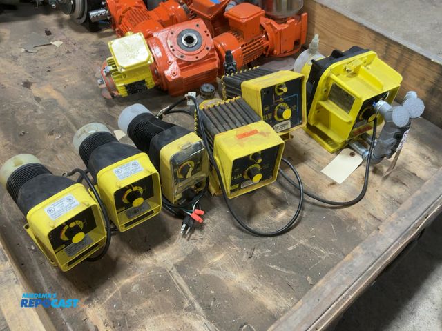 Lot 2-34515 - (6) Assorted LMI Dosing Pumps, Models include B731-468SI, B131-468SI, E711-75HV, AA161-75HV, and AD8...
