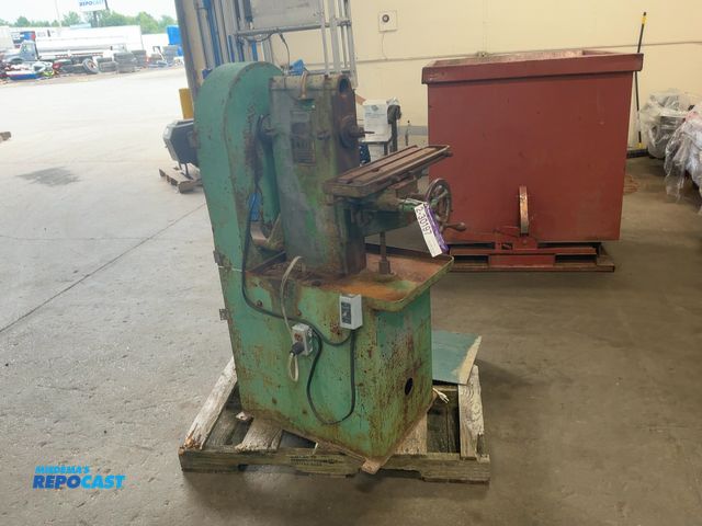 Lot 2-30197 - Miller and Crowningshield Horizontal Milling Machine, 120 Volt Single Phase Motor, table is rusty wi...