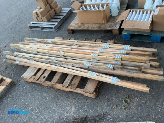 Lot 2-78475 - Skid lot of Wooden Bow Trusses measuring 94” wide