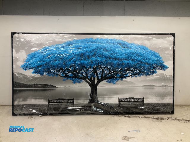 Lot 2-94458 - New Large canvas wall art painting, 30” x 60”