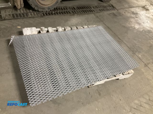Lot 2-22777 - (5) sheets of expanded steel 37” x 56”, new/unused