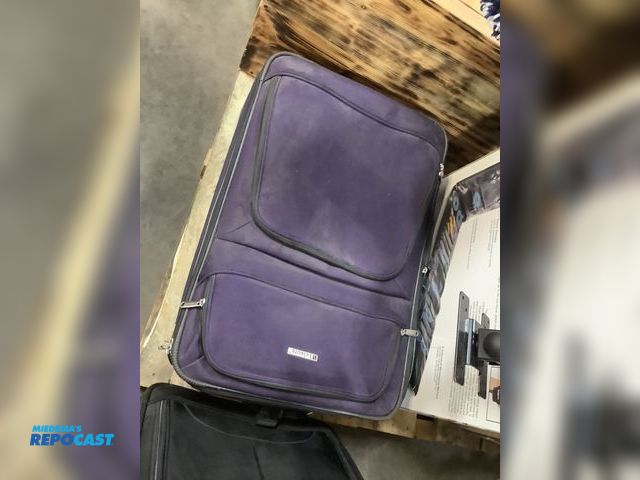 Lot 2-99215 - Purple luggage