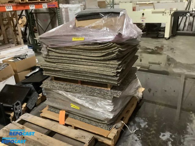 Lot 2-26673 - Large Pallet of Carpet Squares, most 36x36, some have been cut down, some different sizes will be on...