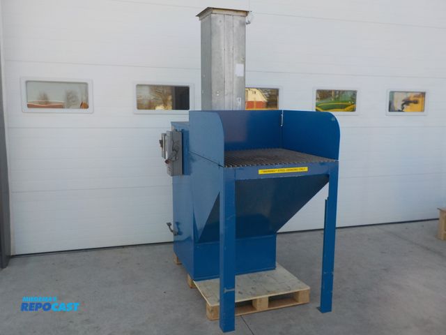 Lot 2-37876 - Industrial Down Draft Grate Table with Donaldson Torit Model 80 Cab Collection Unit, 230/490 Volts, ...