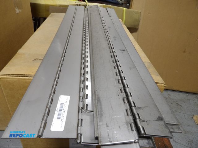 Lot 2-58310 - Lot of (12) New piano Hinge: Stainless Steel 36inch x 2inch width 4" overall width