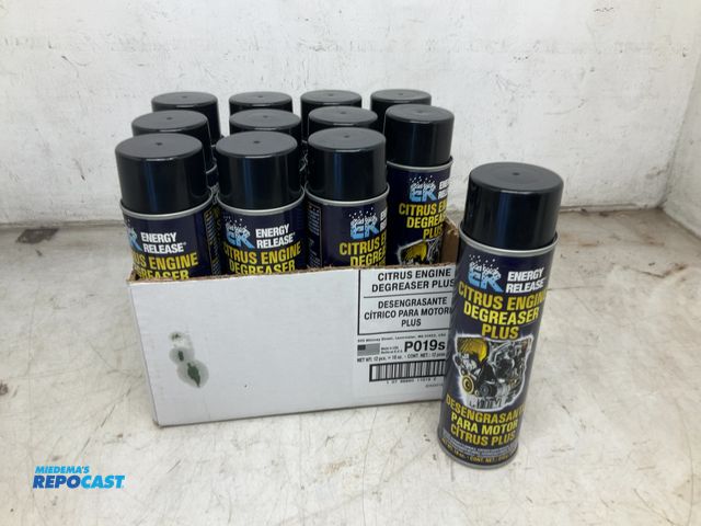 Lot 2-33870 - 12 18oz citrus engine degreaser plus
