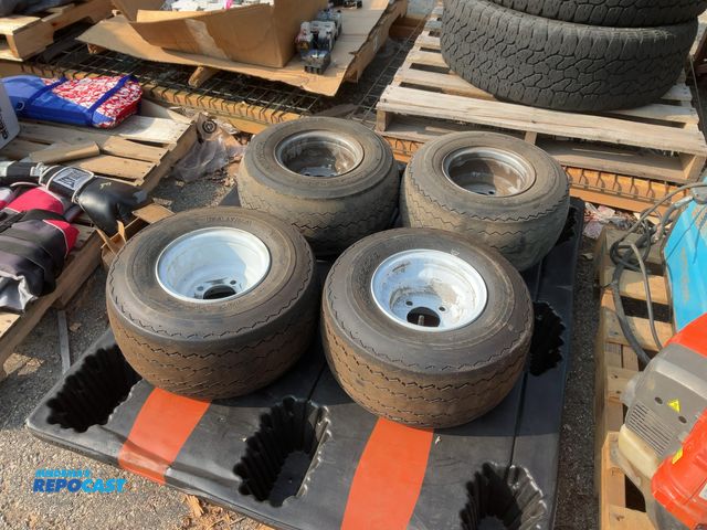 Lot 2-18588 - Lot of (4) tires including (2) Kenda Hole-N-1 18x8.50-8 and (2) Wanda 18x8.50-8