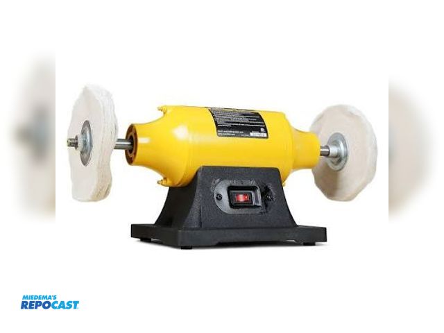 Lot 2-96272 - Wood skill 6”1/2HP benchtop buffer polisher