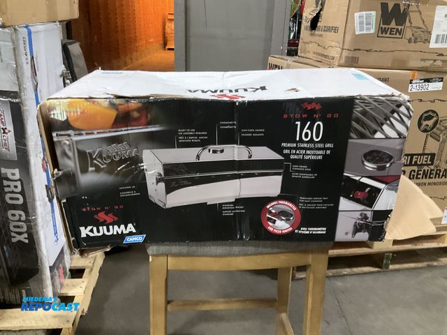 Lot 2-16148 - KUUMA 160 stainless steel grill