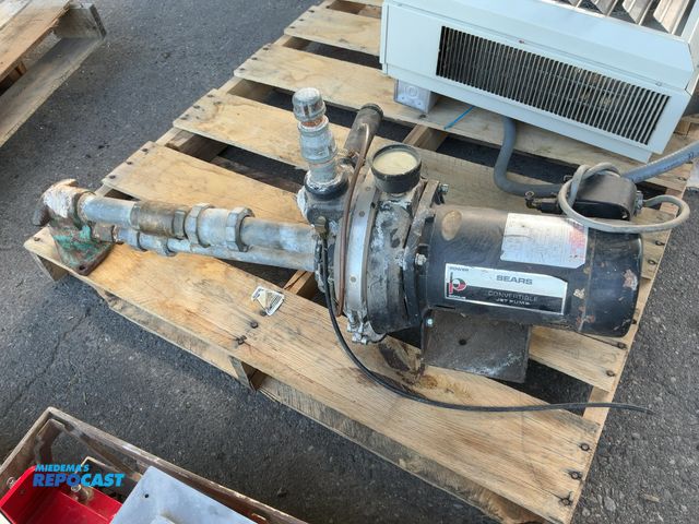 Lot 2-95001 - Sears Hydro-Glass Convertible Deep Well Water Pump