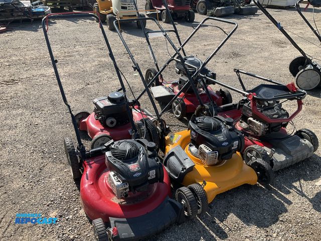 Lot 2-99085 - (5) lawn mowers for parts a snapper, Poulan pro, Troy-bilt, MTD, and south land mowers with differen...