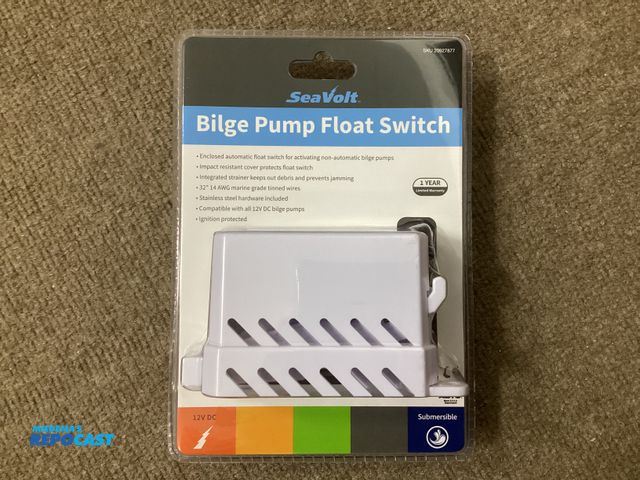 Lot 2-36620 - New SeaVolt Bilge Pump Float Switch. Enclosed automatic float switch for activating non-automatic bi...