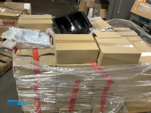 Lot 2-67818 - Skid of sink/sink trays
