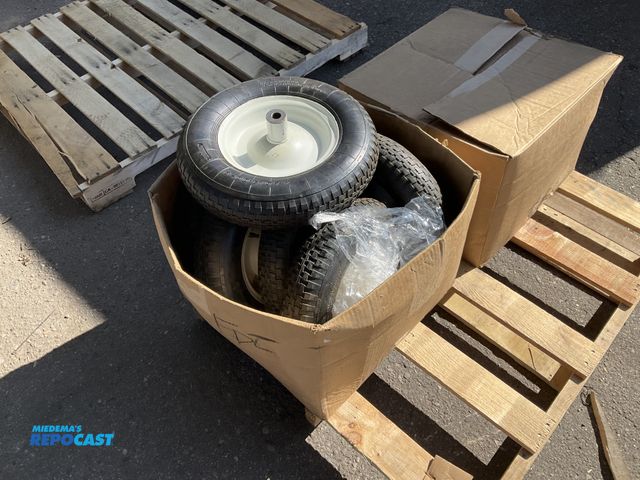 Lot 2-33523 - (6) 4.80/4.00-8 2 P.R wheelbarrow tires