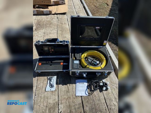 Lot 2-tbd - Pipe Inspection Camera &amp; Pipe Locator – 100 ft, 9” Drain Inspection Camera, Self Leveling 36x zo...