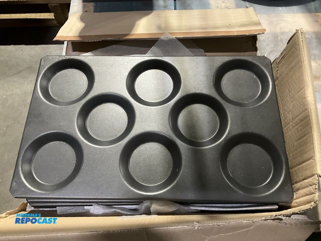 Lot 2-55048 - Lot of (10) Rational brand multibaker aluminum trays for use with combi-ovens