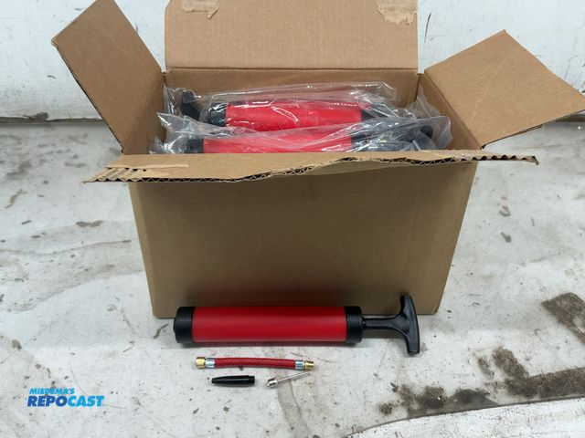 Lot 2-67035 - Lot of 25 hand held air pumps