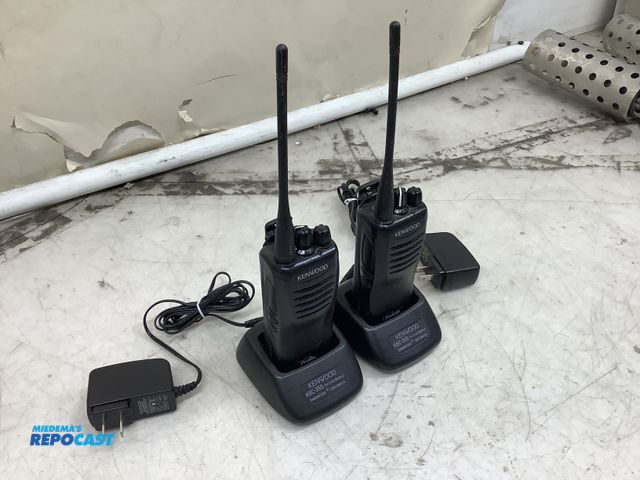 Lot 2-67517 - Lot of (2) Kenwood radio with chargers